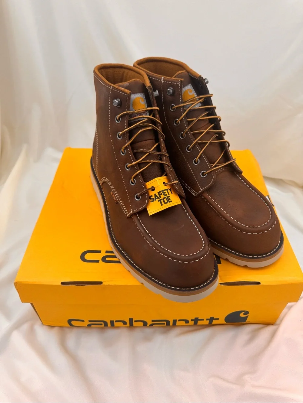 Carhartt Waterproof Work Boots 6” Steel Toe